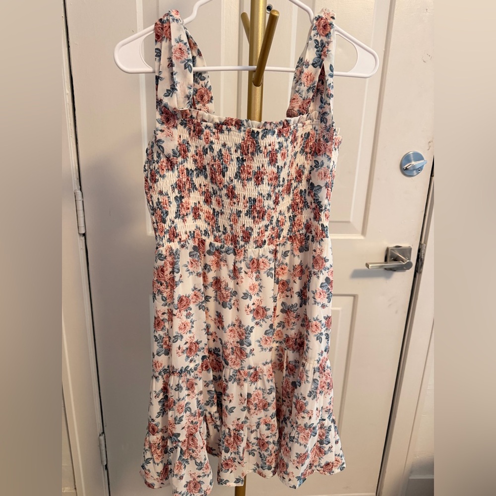Lulu’s Smocked Mini Dress